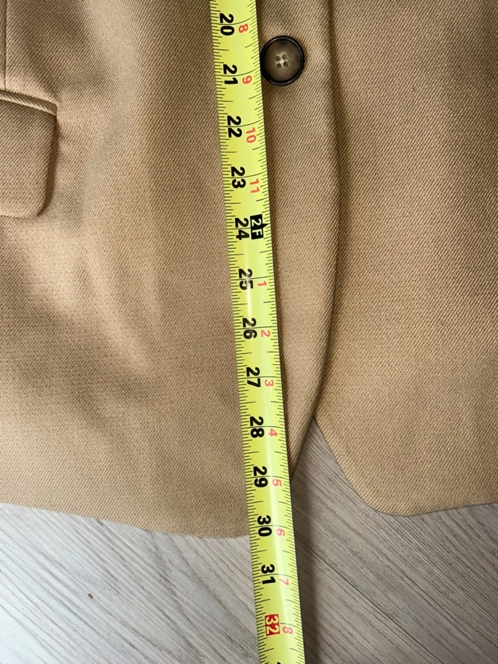 Lands End camel colored